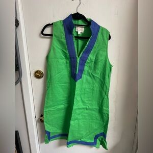 Sail to Sable Green and Blue Top